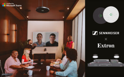 Extron et Sennheiser lancent des solutions MT