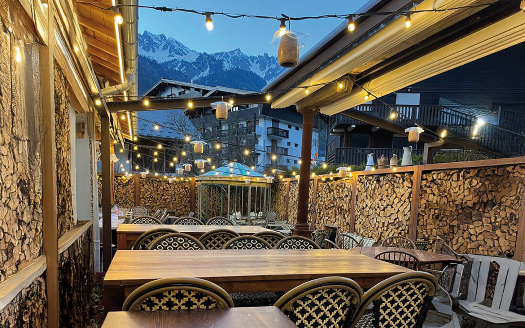 Installation sonore à Chamonix