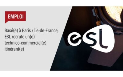 ESL RECRUTE UN(E) TECHNICO-COMMERCIAL(E) ITINERANT(E)