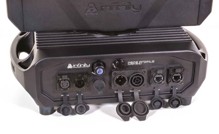 03 sonomag test lumiere infinity furionp602profile lyre connecteurs