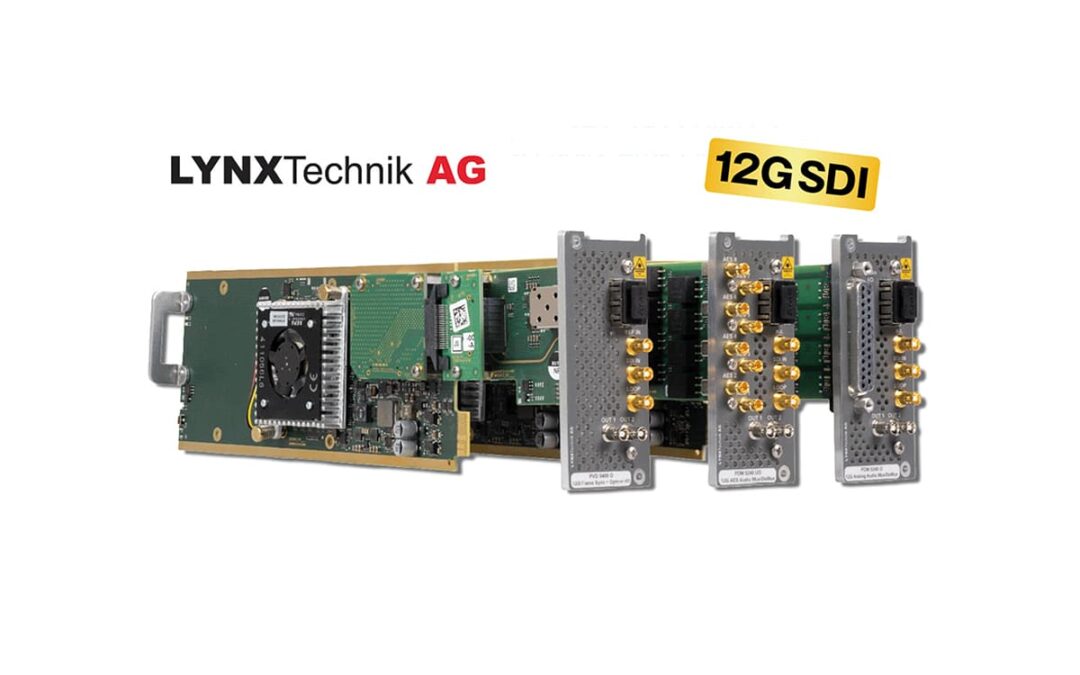 LYNX Technik : cartes 12G/SDI