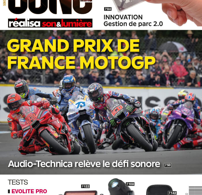 n°511, GRAND PRIX FRANCE MOTOGP, Audio-Technica relève le défi sonore