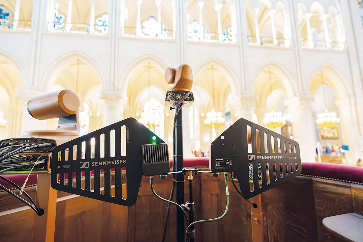 34 SONO MAGAZINE NEWS Sennheiser NotreDame 34 SONO MAGAZINE NEWS Sennheiser NotreDame