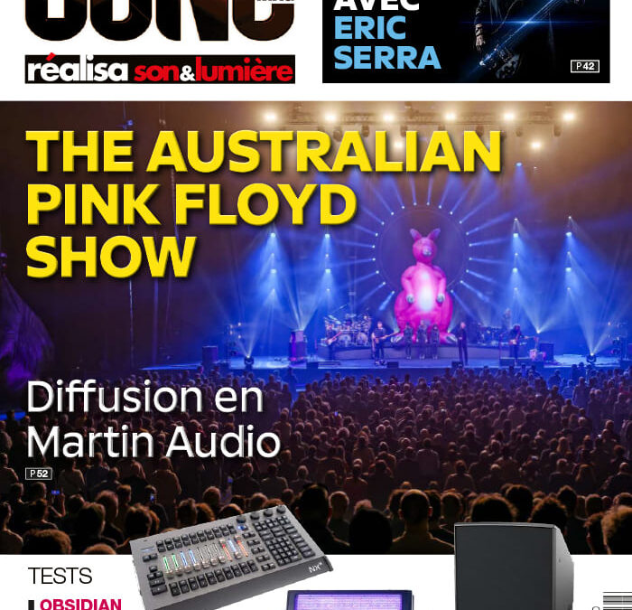n°519, The Australian Pink Floyd show, diffusion en Martin Audio