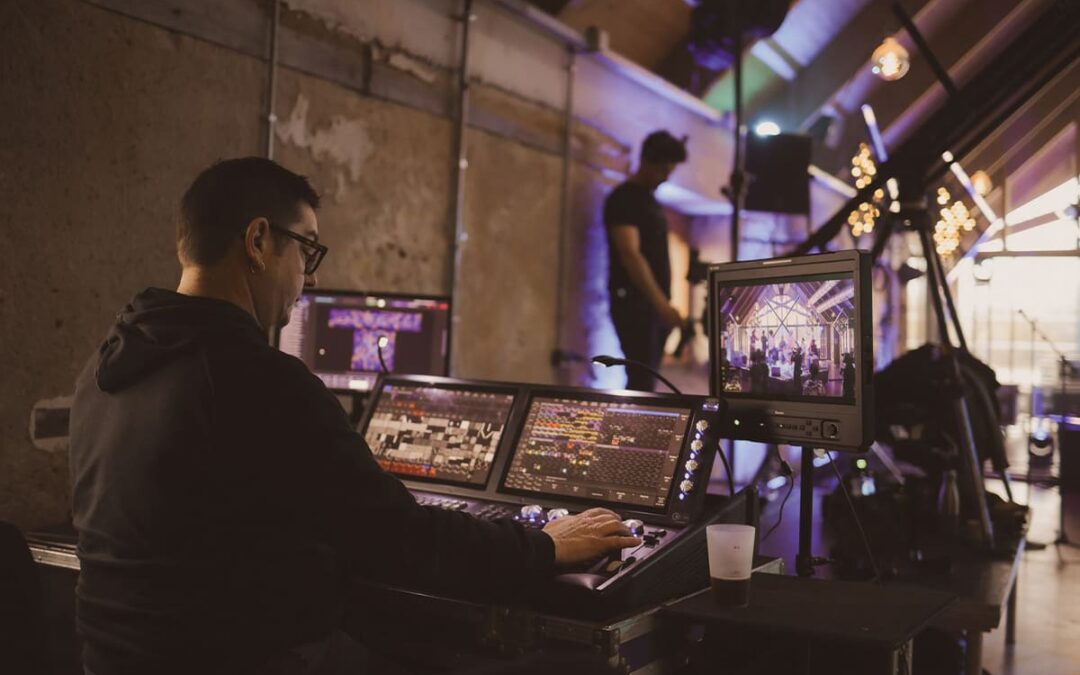 ChamSys MQ500 sur le plateau de La CoLAB