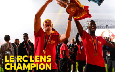 n°522, Le RC LENS CHAMPION, Fan zone géante signée Prodjekt