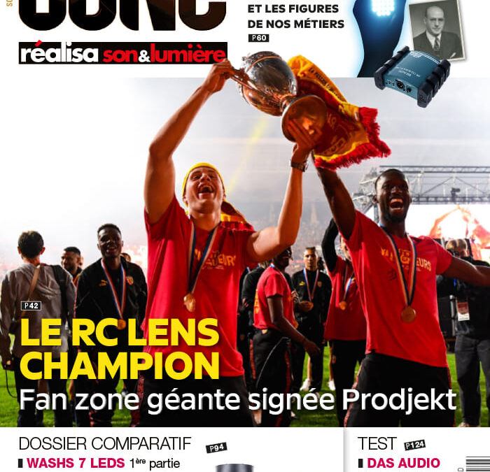 n°522, Le RC LENS CHAMPION, Fan zone géante signée Prodjekt